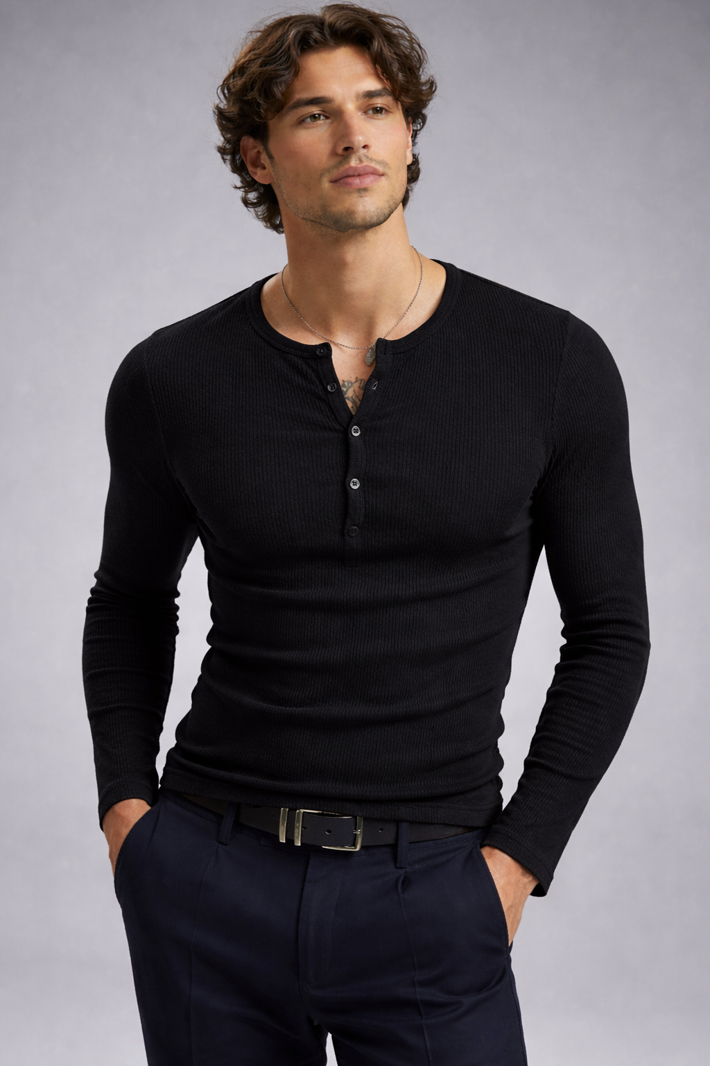 henley t-shirt